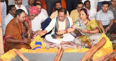 ग्राम दोकड़ा में भगवान जगन्नाथ मंदिर के प्राण प्रतिष्ठा कार्यक्रम में शामिल हुए मुख्यमंत्री