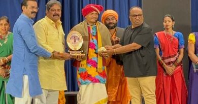 भिलाई में ‘राजा भरथरी’ लोकगाथा पर आधारित नाट्य मंचन, राजेन्द्र साहू हुए सम्मानित
