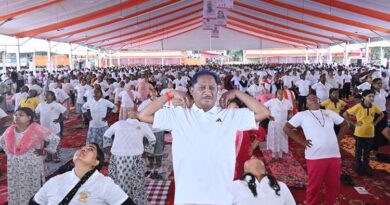 मुख्यमंत्री ने जशपुर में किया योगाभ्यास, नालंदा परिसर का भूमि पूजन व 107 करोड़ के कार्यों का लोकार्पण-भूमिपूजन