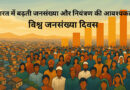 भारत में बढ़ती जनसंख्या और नियंत्रण की आवश्यकता : विश्व जनसंख्या दिवस