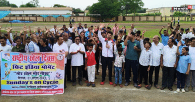 राष्ट्रीय खेल दिवस पर ‘संडेज़ ऑन सायकल’ कार्यक्रम, फिटनेस के लिए दिया संदेश