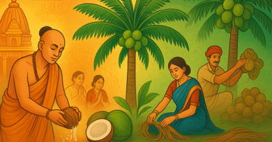 धर्म संस्कृति, स्वास्थ्य, अर्थव्यवस्था एवं जैवविविधता का आधार कल्पवृक्ष नारियल