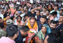 जापान और दक्षिण कोरिया दौरे से लौटने पर मुख्यमंत्री विष्णु देव साय का एयरपोर्ट पर भव्य स्वागत