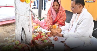 आंवला नवमी पर मुख्यमंत्री विष्णु देव साय ने की आंवला वृक्ष की पूजा, प्रदेशवासियों के सुख-समृद्धि की कामना की
