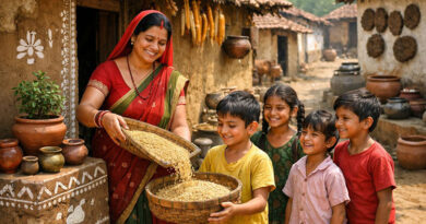 सहकारिता और सामाजिक समरसता का उत्सव छेरछेरा