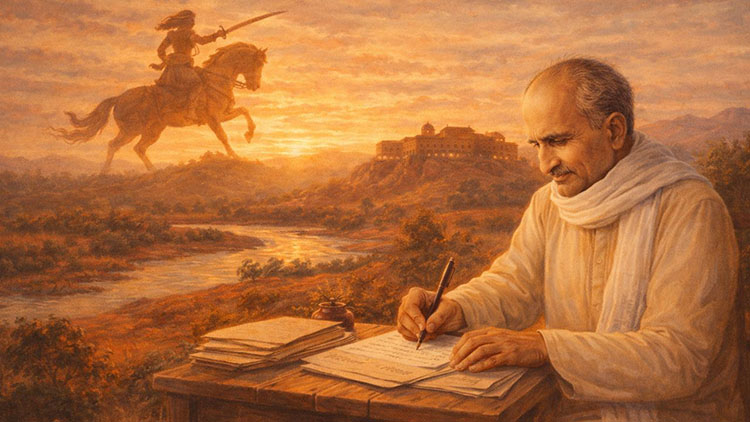 बुंदेलखंड की मिट्टी से उठी एक अमर साहित्यिक ज्योति डॉक्टर वृंदावनलाल वर्मा