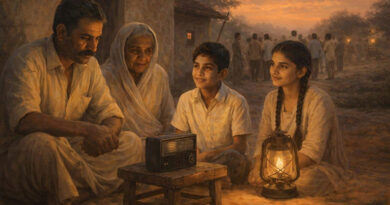 रेडियो और लोकतंत्र की वापसी की वह गांव की शाम