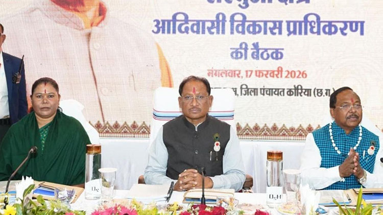 सरगुजा क्षेत्र आदिवासी विकास प्राधिकरण की बैठक में 50 करोड़ के प्रावधान को मंजूरी, 543 विकास कार्य स्वीकृत