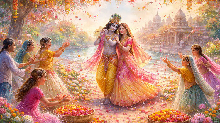 प्रेम के वसंत का दिव्य उत्सव फुलेरा दूज