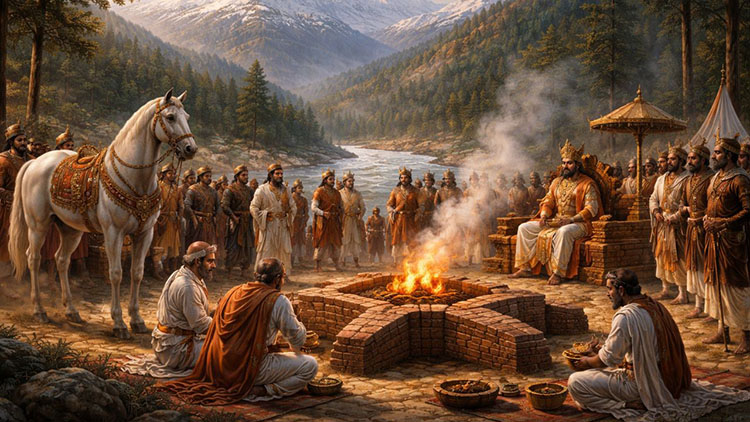 जगतग्राम का अश्वमेध और हिमालय में गूंजती वैदिक परंपरा
