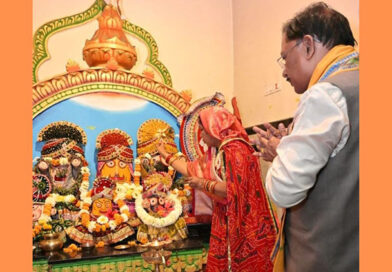 मुख्यमंत्री विष्णुदेव साय ने दोकड़ा के श्री जगन्नाथ मंदिर में की पूजा-अर्चना, प्रदेश की खुशहाली की कामना