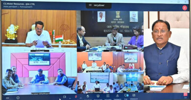 राज्य सरकार जल संरक्षण को जनआंदोलन का स्वरूप देने के लिए प्रतिबद्ध – मुख्यमंत्री साय