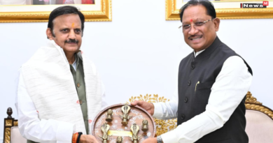 छत्तीसगढ़–मध्यप्रदेश के बीच बढ़ेगा सहयोग, डिप्टी सीएम राजेंद्र शुक्ल ने सीएम विष्णुदेव साय से की मुलाकात