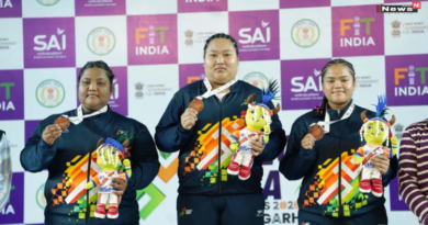 खेलो इंडिया ट्राइबल गेम्स 2026: 86 किग्रा वेटलिफ्टिंग में महाराष्ट्र की साक्षी बुरकुले ने जीता स्वर्ण