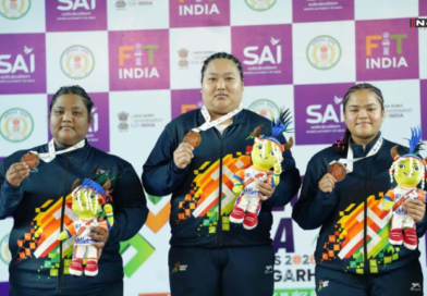 खेलो इंडिया ट्राइबल गेम्स 2026: 86 किग्रा वेटलिफ्टिंग में महाराष्ट्र की साक्षी बुरकुले ने जीता स्वर्ण