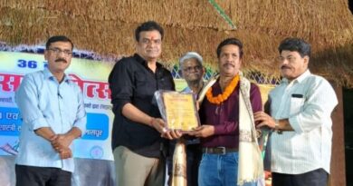 साहित्यकार बसंत राघव को बिलासा साहित्य सम्मान