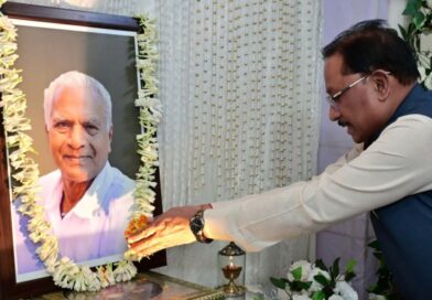 जशपुर में महावीर प्रसाद जैन को मुख्यमंत्री विष्णु देव साय ने दी श्रद्धांजलि