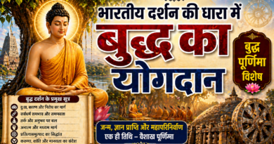 भारतीय दर्शन की धारा में बुद्ध का योगदान : बुद्ध पूर्णिमा विशेष