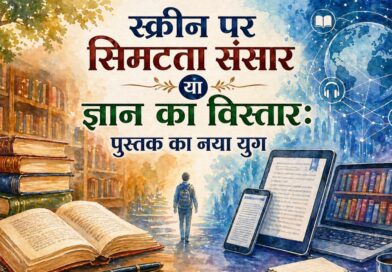 स्क्रीन पर सिमटता संसार या ज्ञान का विस्तार: पुस्तक का नया युग