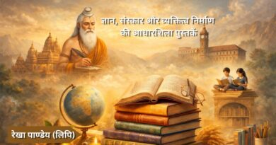 ज्ञान, संस्कार और व्यक्तित्व निर्माण की आधारशिला पुस्तकें