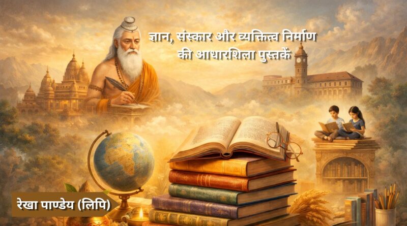 ज्ञान, संस्कार और व्यक्तित्व निर्माण की आधारशिला पुस्तकें