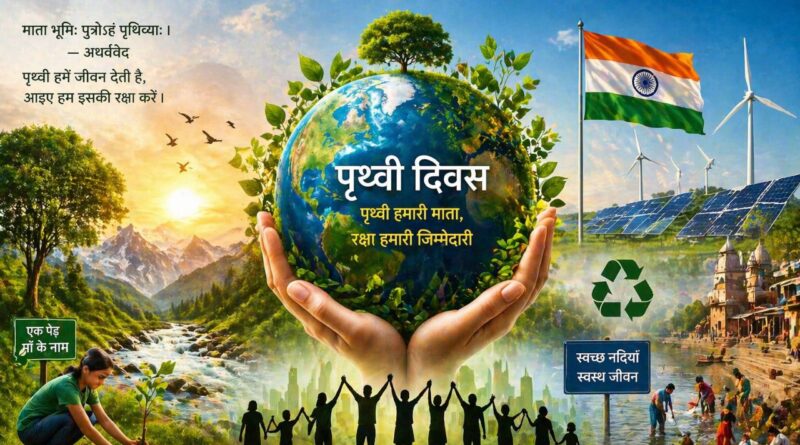 पर्यावरण संरक्षण में भारत की भूमिका : पृथ्वी दिवस