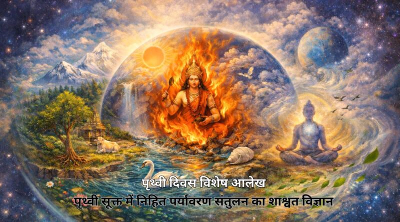 पृथ्वी सूक्त में निहित पर्यावरण संतुलन का शाश्वत विज्ञान : पृथ्वी दिवस विशेष आलेख