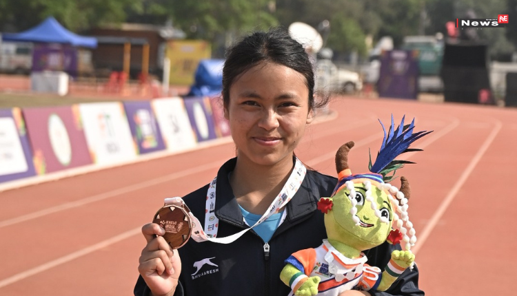 रेस-वॉक में नई शुरुआत, बड़ा मुकाम: शिलांग की बेथलीन माकरी ने जीता कांस्य पदक