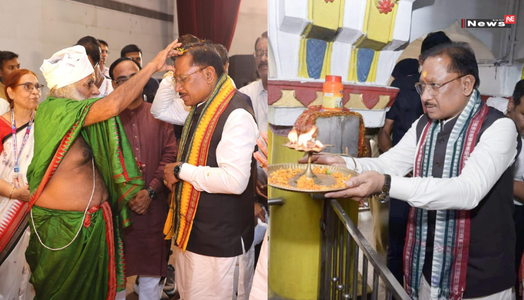 मुख्यमंत्री विष्णुदेव साय ने रायगढ़ में भगवान जगन्नाथ मंदिर में की पूजा, प्रदेश की खुशहाली की कामना
