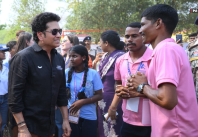 बस्तर पहुंचे सचिन तेंदुलकर, खेलों के जरिए बदलाव की नई तस्वीर उभरी