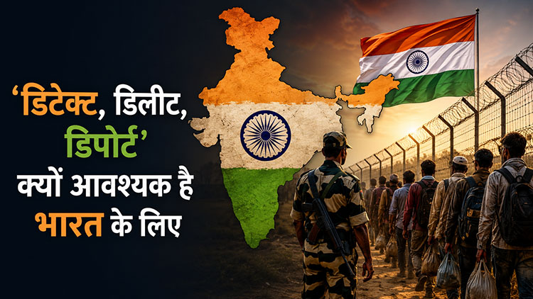 ‘डिटेक्ट, डिलीट, डिपोर्ट’ क्यों आवश्यक है भारत के लिए
