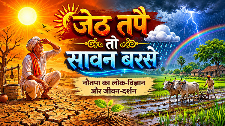 जेठ तपै तो सावन बरसे : लोक कथाओं और परंपराओं में नौतपा