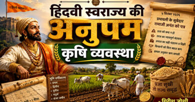 हिंदवी स्वराज्य की अनुपम कृषि व्यवस्था