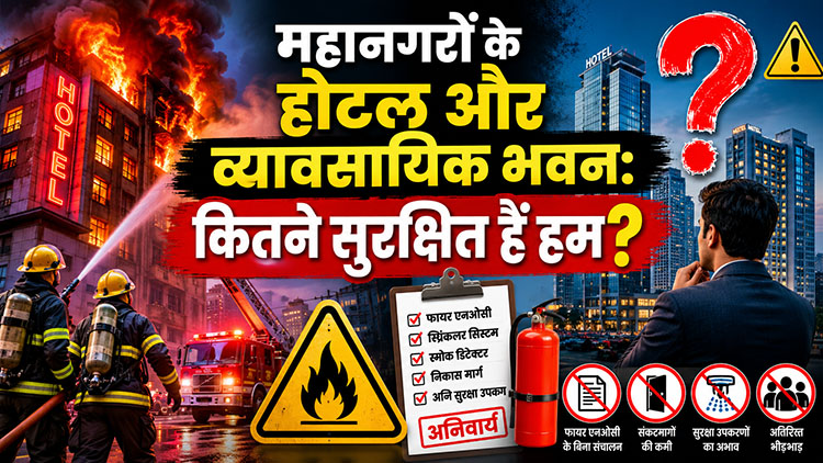 महानगरों के होटल और व्यावसायिक भवन: कितने सुरक्षित हैं हम?