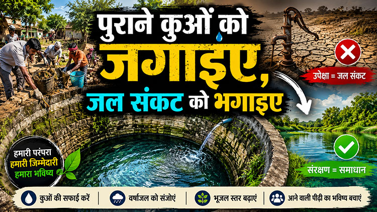 पुराने कुओं को जगाइए, जल संकट को भगाइए