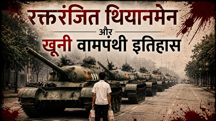 रक्तरंजित थियानमेन और खूनी वामपंथी इतिहास