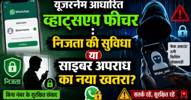 यूजरनेम आधारित व्हाट्सएप फीचर : निजता की सुविधा या साइबर अपराध का नया खतरा?